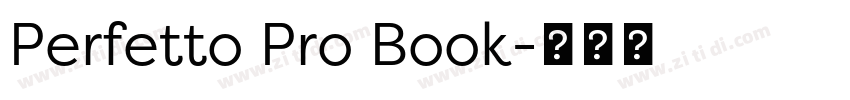 Perfetto Pro Book字体转换
